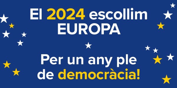 La Fundació Catalunya Europa us desitja bones festes i un 2024 amb més Europa, pau i democràcia