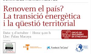 Do we renew the country? The energy transition and the territorial question