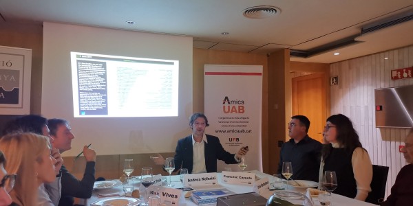 Sopar col·loqui amb Andrea Noferini: L'agenda 2030 i els ODS