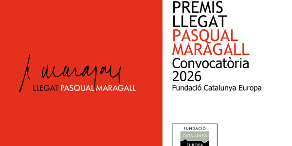 Oberta la convocatòria per als Premis Llegat Pasqual Maragall