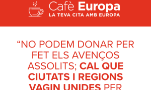70% of European legislation would be meaningless without the concrete action of cities and regions | Café Europa from Brussels