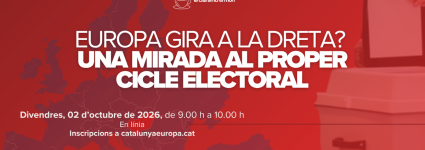 Cafè Europa | ¿Europa gira a la derecha? Una mirada al próximo ciclo electoral