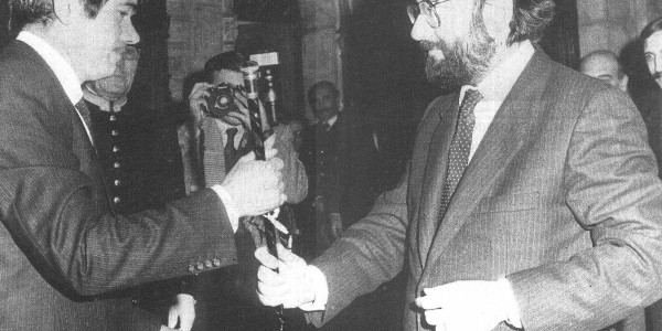 40è aniversari de l'arribada de Pasqual Maragall com a alcalde a l'Ajuntament de Barcelona.