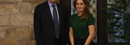 Jaume Duch meets with the Catalunya Europa Foundation