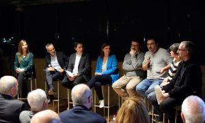 Conmemoración de los 20 años del Pacto del Tinell del gobierno catalanista y de izquierdas de Pasqual Maragall