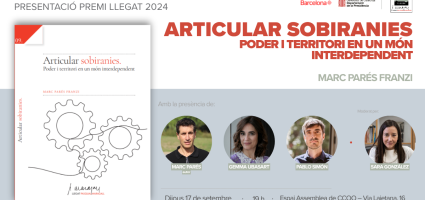 Presentación 'Articular sobiranies', de Marc Parés Franzi