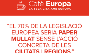 70% of European legislation would be meaningless without the concrete action of cities and regions | Café Europa from Brussels