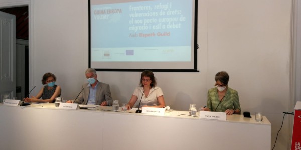 Elspeth Guild: 'Les entrades irregulars a la UE representen un percentatge mínim'