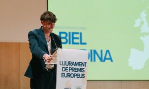Gran acollida de lacte de lliurament dels Premis Europeus