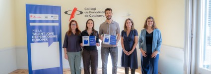 La Fundació Catalunya Europa, juntament amb l'APEC i El Peródico, premia el talent i l'esperit crític de les noves generacions en la I edició del Premi Talent Jove de Periodisme Europeu