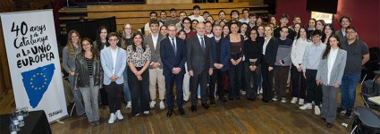 Members of the Fundació Catalunya Europa Take Part in the Youth and European Democracy Conference