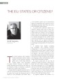 La UE. Estats o ciutadans ?